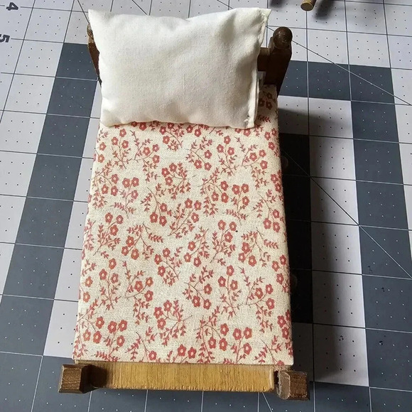 Teddy Bear Story (Applause Toy Co.) Furniture & Mini Flocked Bear (Lot 7 pcs) - Picture 4 of 16